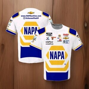 Mens L Chase Elliot Hendrick Motorsports  Sublimated Uniform Shirt 2022 Nascar